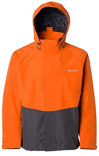 Grundens Men’s Downrigger GORE-TEX Jacket | Waterproof, Breathable, Burnt Orange, XX-Large