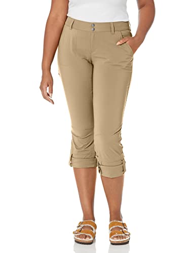 Columbia Women's Saturday Trail Stretch Pant, British Tan, 4