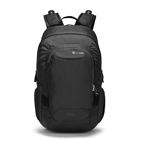 Pacsafe Luggage Backpack/Daypack-Navy Blue, 25 Liter Venturesafe 25L GII Anti-Theft Travel Pack, Color: Black (60300100)