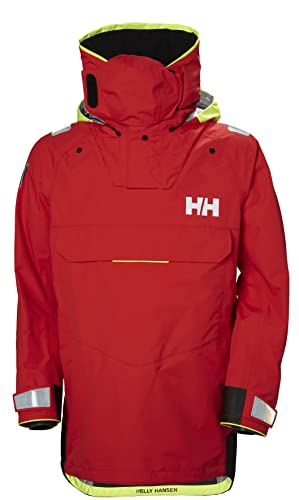 Helly-Hansen Men's Aegir Ocean Dry Top, 222 Alert Red, Large