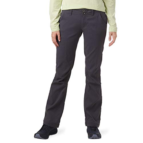 prAna Women's Big and Tall Halle Pant, Coal, 12