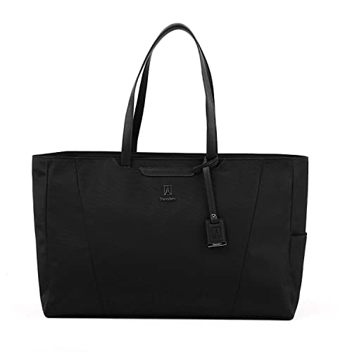Travelpro Maxlite 5 Softside Lightweight Women's Carry-On Travel Tote Laptop Bag, Work School Travel, Black