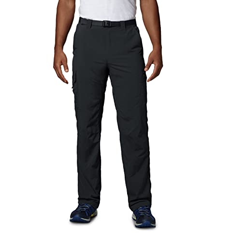 Columbia Men's Silver Ridge Cargo Pant, Black, 30W x 34L