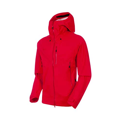 Mammut Kento HS Hooded Jacket Men; Size: M - Ruby