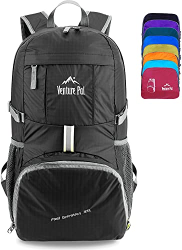 Venture Pal 35L Ultralight Lightweight Packable Foldable Travel Camping Hiking Outdoor Sports Backpack Daypack