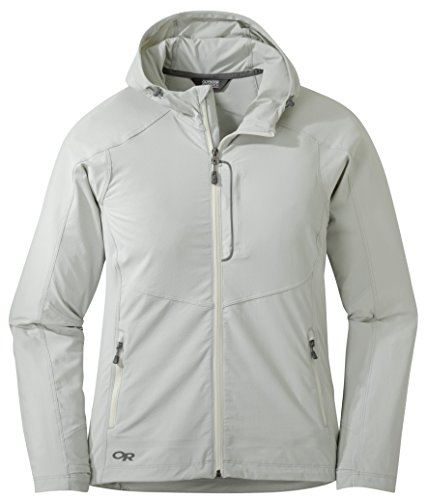 Outdoor Research Women's Ferrosi Hooded Jacket, Alloy, X-Small