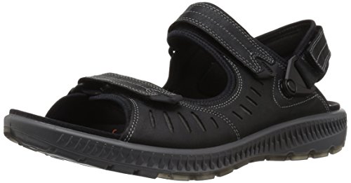 ECCO Men's Terra 2S Athletic Sandal, Black, 8-8.5