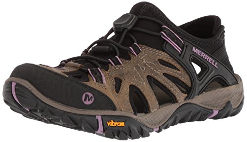 Merrell Women's All Out Blaze Sieve Sport Sandal, Stucco, 9.5 Medium US