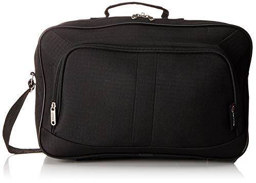 16 Inch Carry On Hand Luggage Flight Duffle Bag, 2nd Bag or Underseat, 19L, Black
