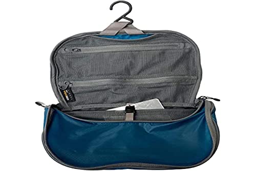 Sea to Summit TravellingLight Hanging Toiletry Bag, Travel Organizer for Men and Women, Small, Pacific Blue