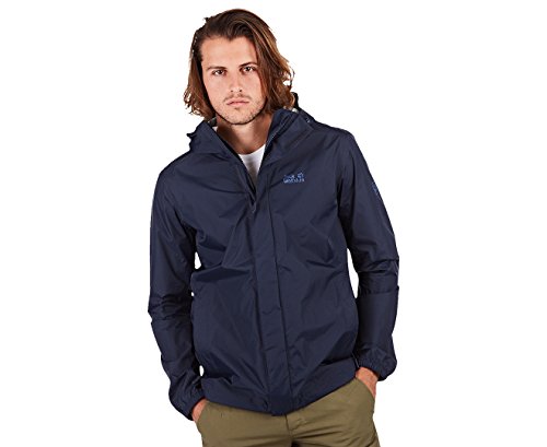 Jack Wolfskin Men's CLOUDBURST, Night Blue, Medium