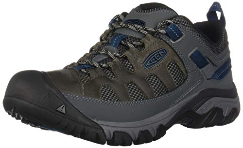 KEEN Targhee Vent Hiking Shoe - Men's Basalt/Legion Blue, 10.0