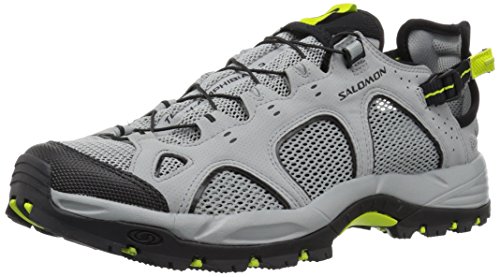 Salomon Men's Techamphibian 3 Trail Running Shoe, quarry, 8 M US