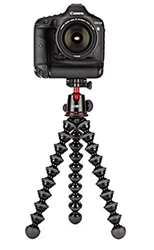 JOBY GorillaPod 5K Kit. Professional Tripod 5K Stand and Ballhead 5K for DSLR Cameras or Mirrorless Camera with Lens up to 5K (11lbs). Black/Charcoal.