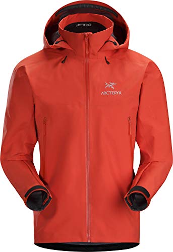 Arc'teryx Beta AR Jacket Men's | Versatile Waterproof Gore-Tex All Round Shell Jacket | Ember, Medium