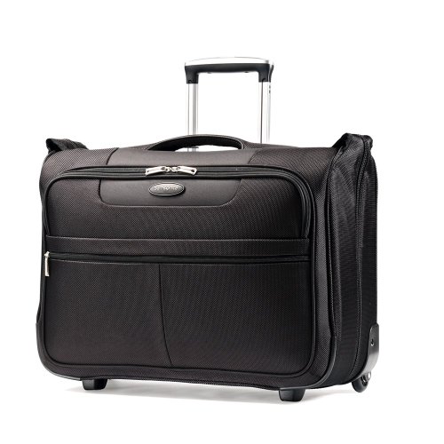 Samsonite Luggage L.i.f.t. Carry-On Wheeled Garment Bag, Black, 21'