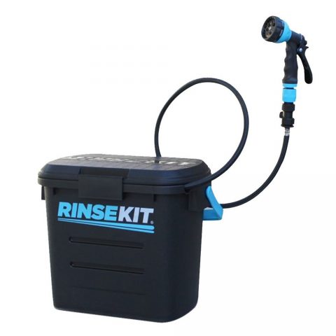 RinseKit Pressurized Portable Shower